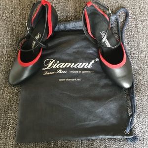 Diamant dance heels...NWOT